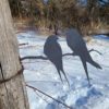 Love Birds on a Branch Metal Art - Made in USA
