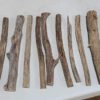 10 Pieces of Driftwood Sticks and String - Approx. 12 Inches Long. Great for Crafts and Decoration
